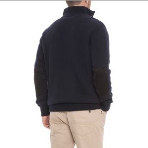 men's barbour ayton waterproof half zip sweater